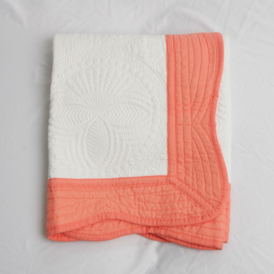 Coral Bordered Quilt