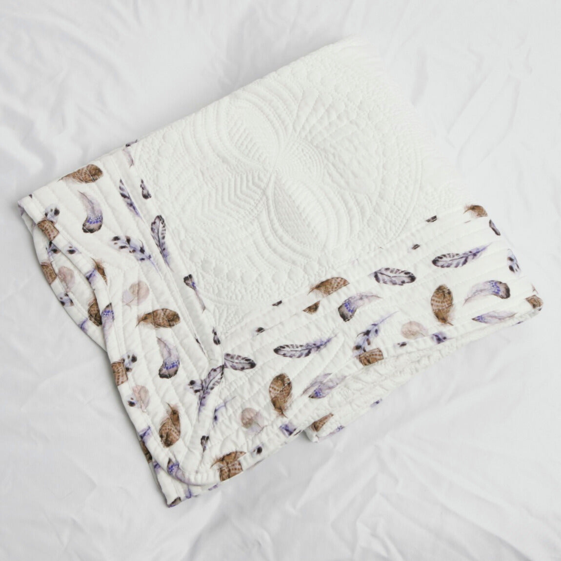 Purple Feather Quilt