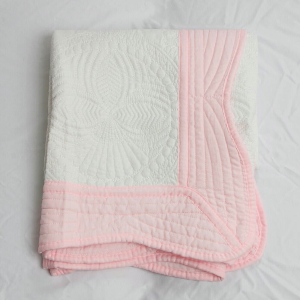 Pale Pink Trim Quilt
