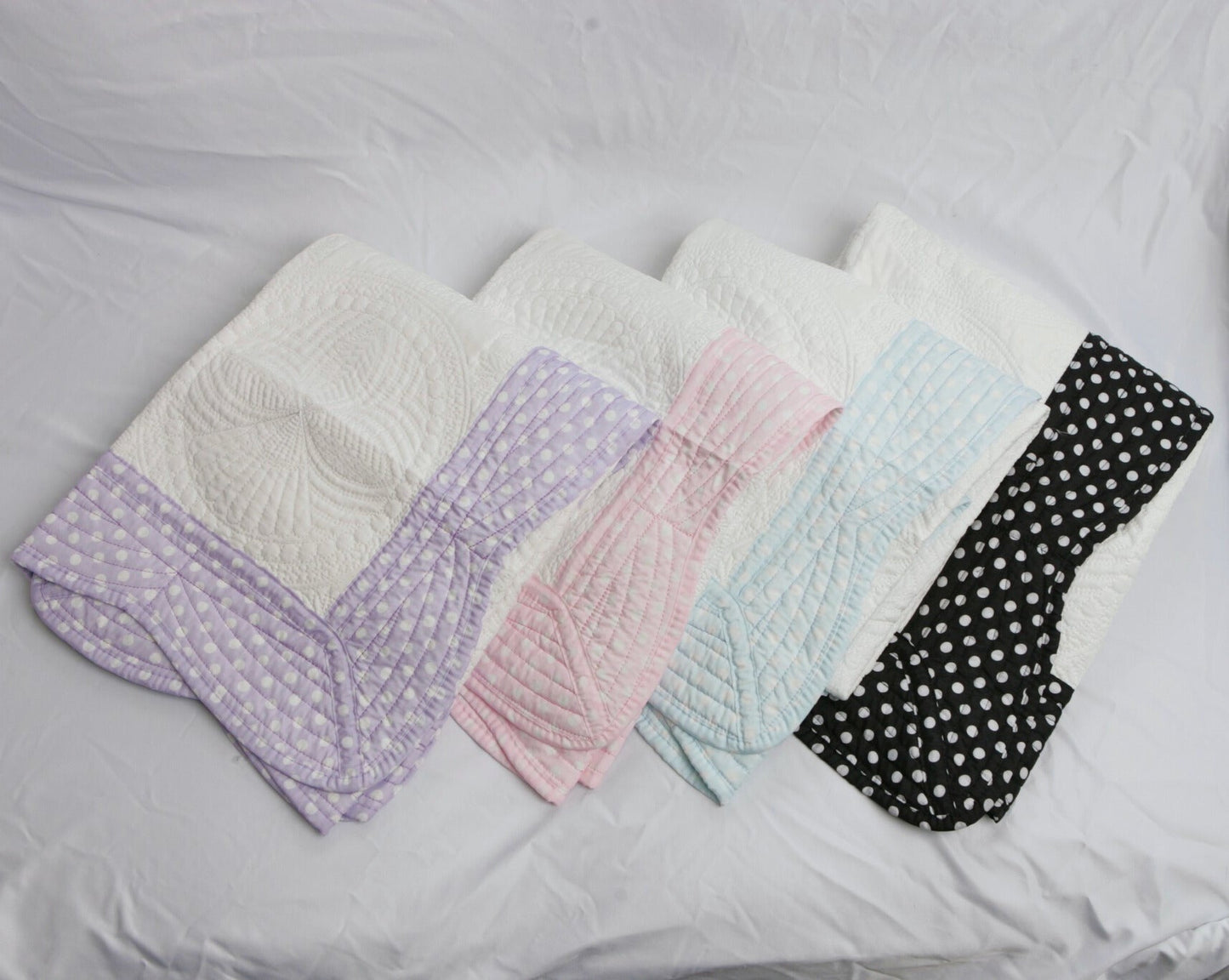Purple Polka Dot Quilt