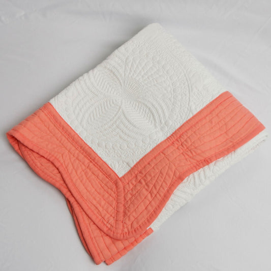 Coral Bordered Quilt