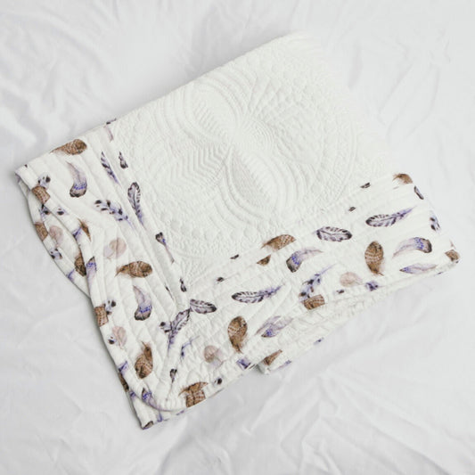 Purple Feather Quilt