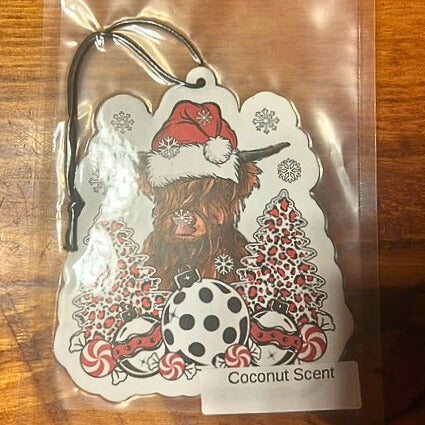 Highland Santa Air Freshener