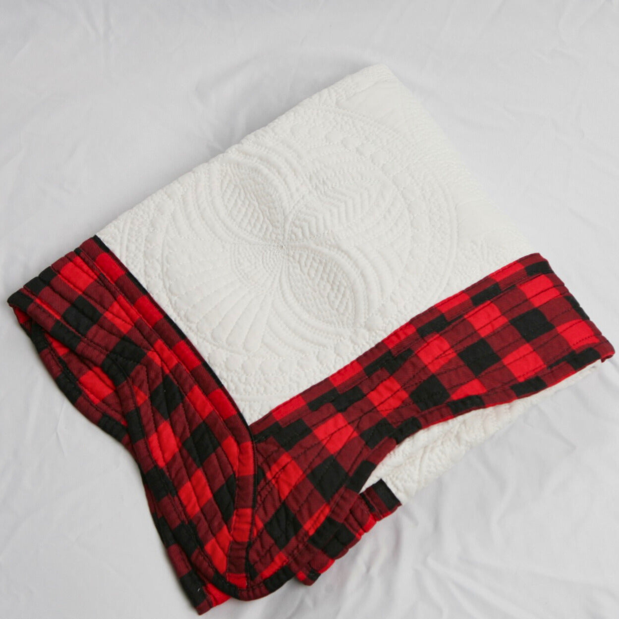 Red Buffalo Check Quilt