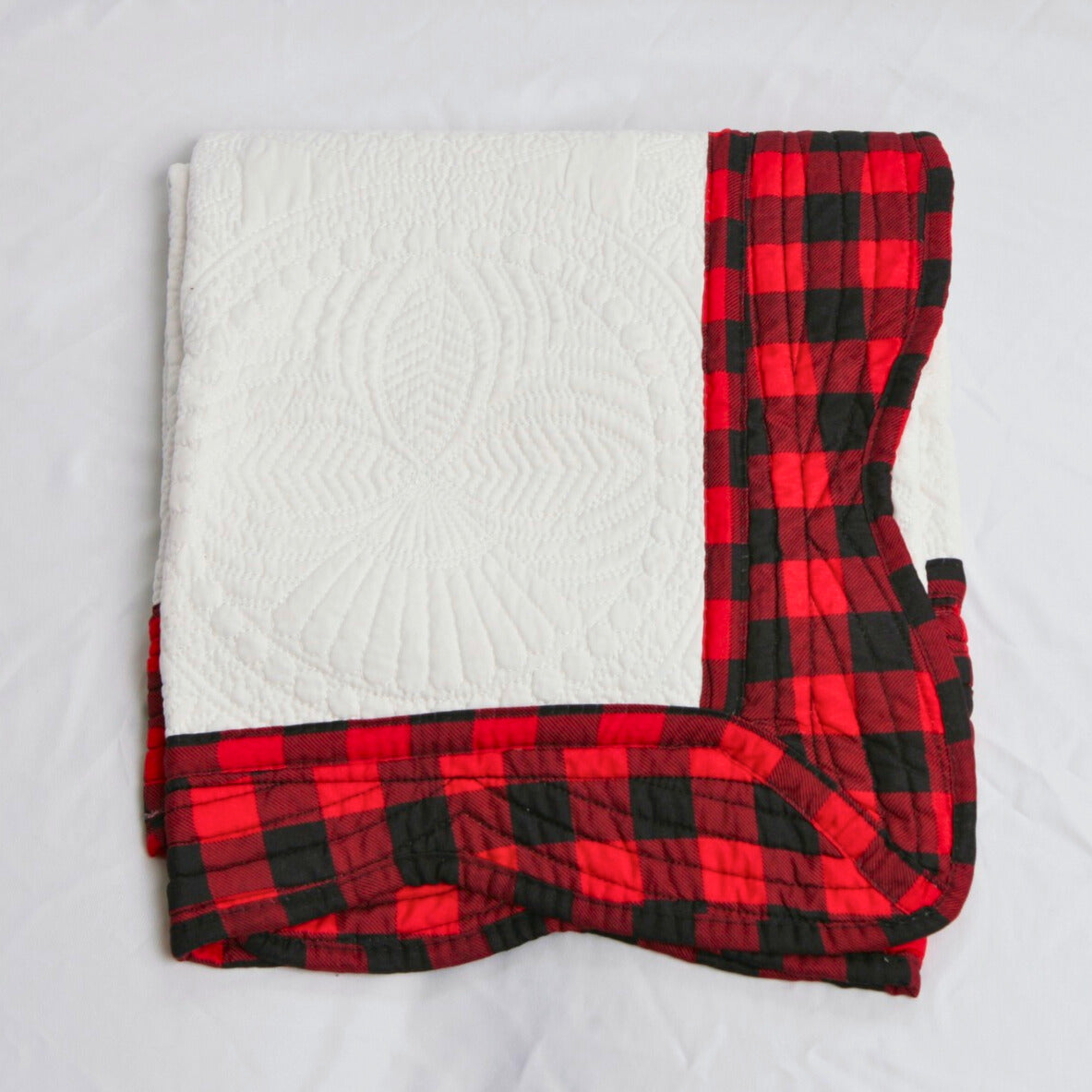 Red Buffalo Check Quilt